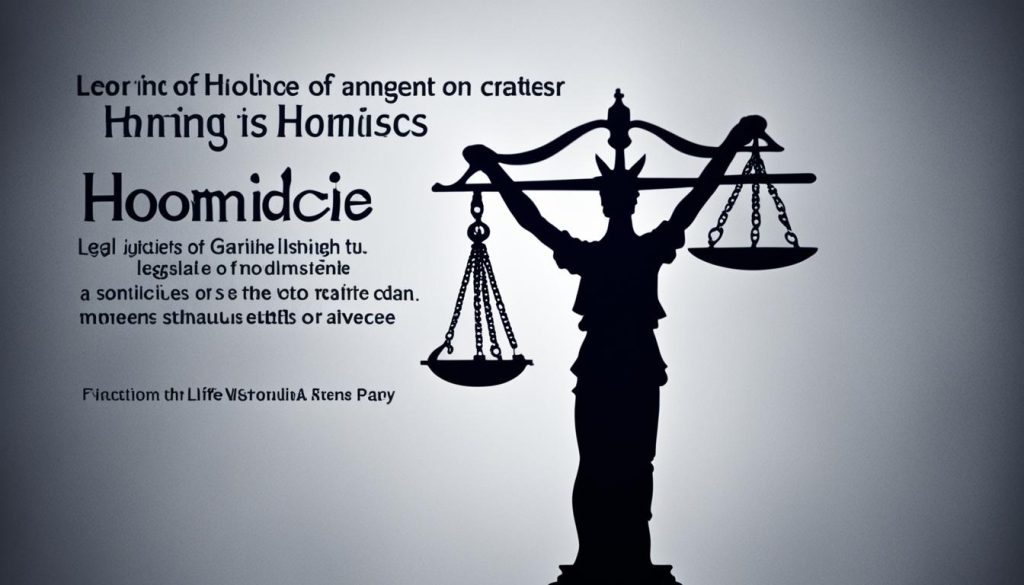 homicide meaning