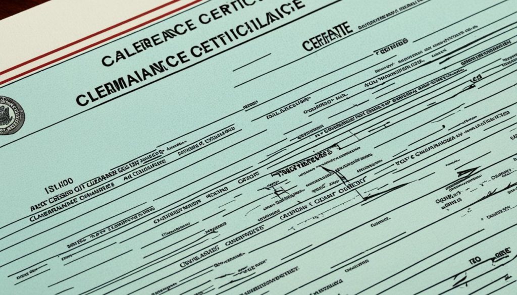 what is police clearance certificate