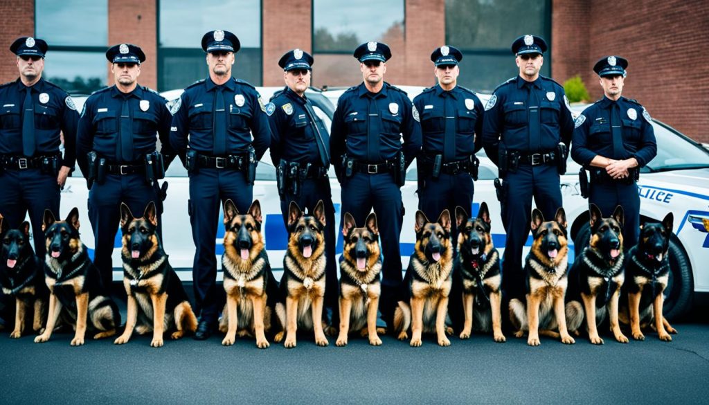 why are german shepherds used as police dogs